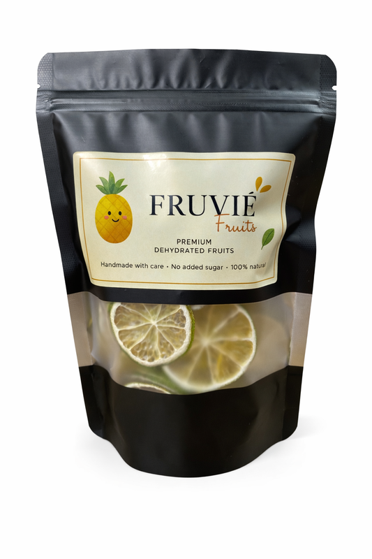 Džiovintos žaliosios citrinos (laimai) – be cukraus