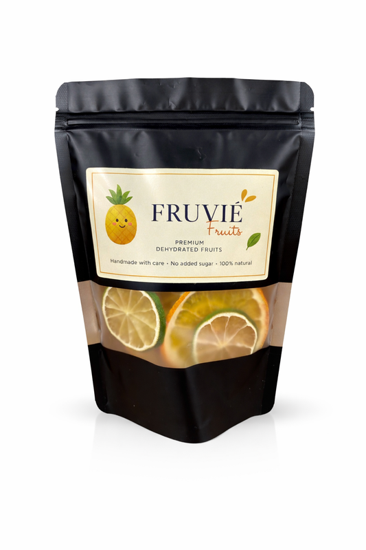 Citrus Mix – džiovintų vaisių rinkinys kokteiliams ir desertams