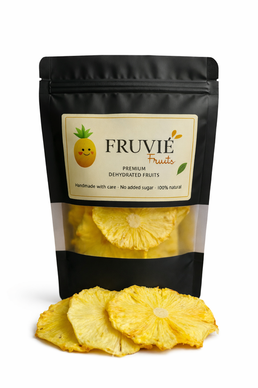 Džiovinti ananasai – natūralūs, be pridėtinio cukraus