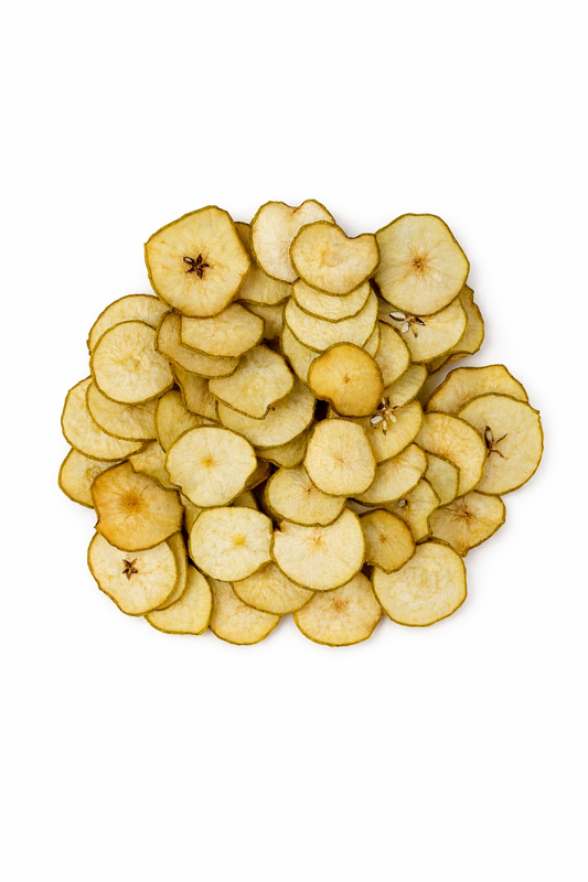 Džiovintos kriaušės – natūralūs užkandžiai be cukraus