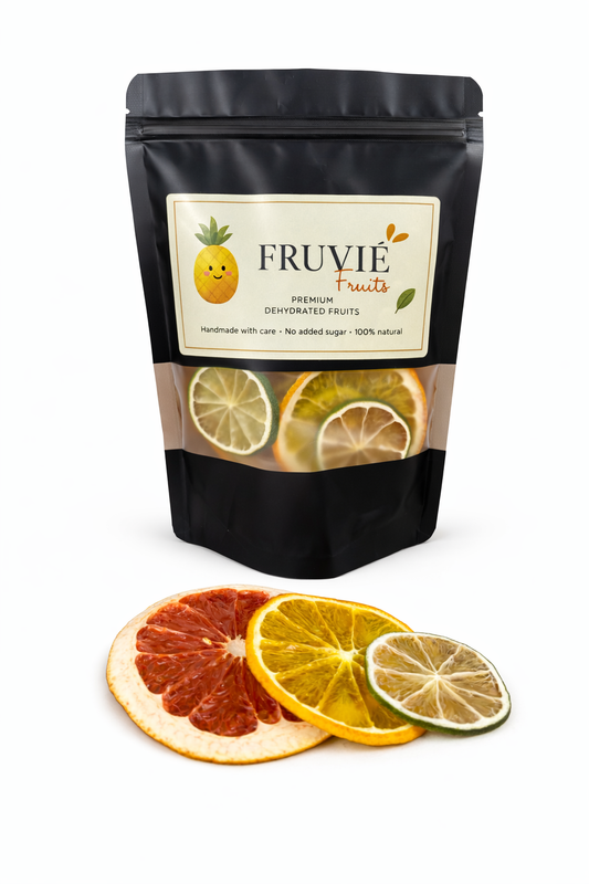 Citrus Mix – džiovintų vaisių rinkinys kokteiliams ir desertams